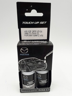 ORIGINAL MAZDA Retuschierpinsel Set Farbe Platinum Quartz Code 47S