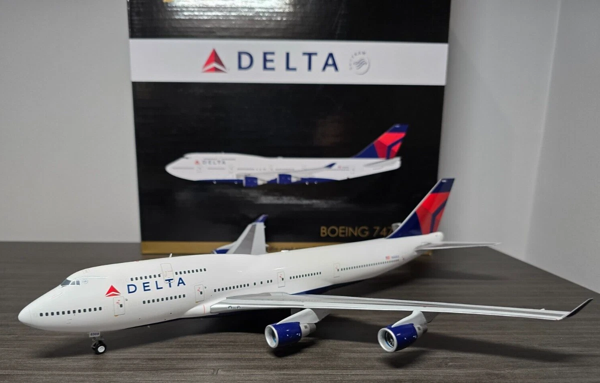 Gemini Jets 1:200 Delta Air Lines Boeing 747-400 N668US G2DAL582
