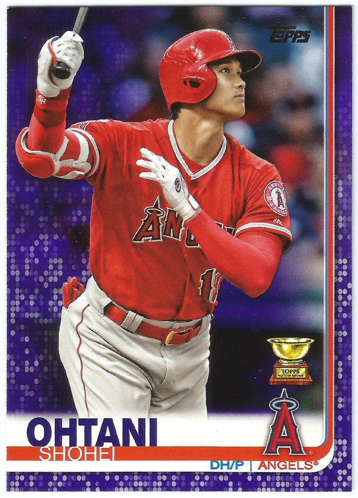 2019 Topps Series 1 Meijer Purple #250 Shohei Ohtani-Rookie Cup