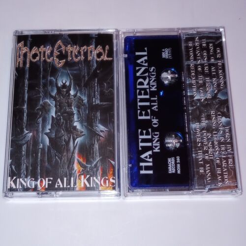 Hate Eternal - King Of All Kings Tape NEW Cassette Death Metal Morbid Angel  - Afbeelding 1 van 1
