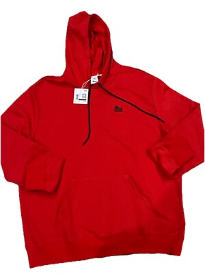 NEW Puma TMC Everyday Hussle Men's Hoodie Red Black Logo Size XXL 533684 06