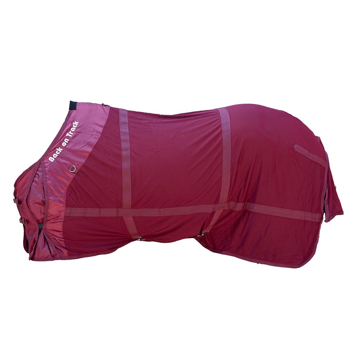 Stable Mesh BACK ON TRACK Breathable Horse Stable Mesh Sheet with Shoulder Gussets ...