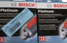 8 Bosch Platinum Spark Plug 6710 Lot Of 8