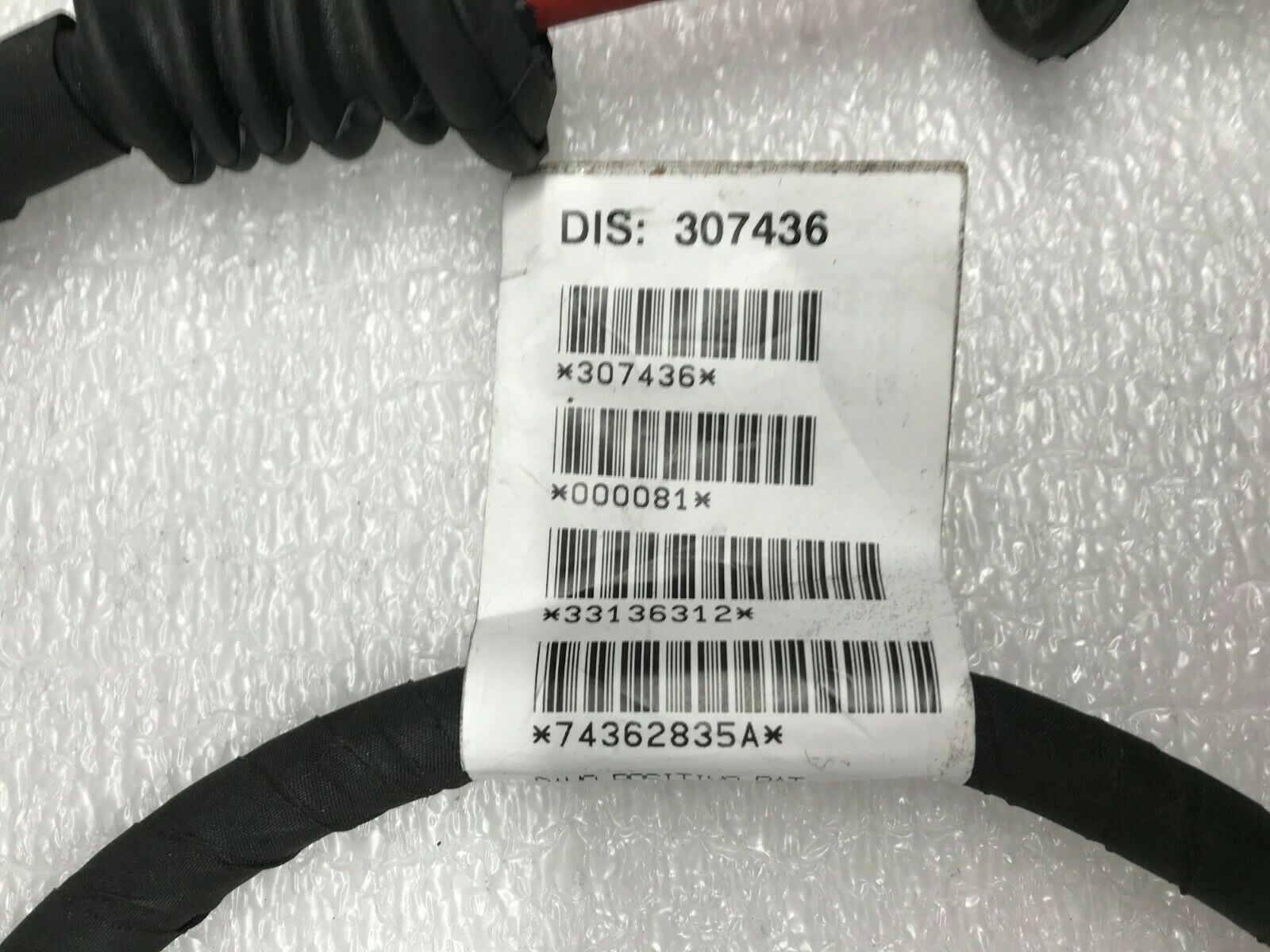 FERRARI 488 GTB SPIDER PISTA POSITIVE BATTERY CABLE OEM 307436