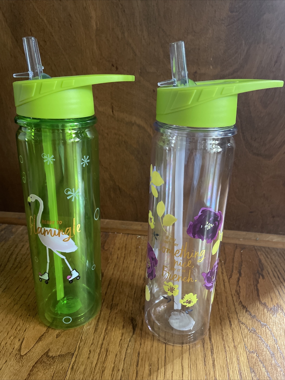 S Flamingo & Floral Bpa Free New