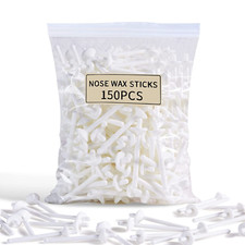 150 Pcs Wax Sticks, Nose Wax Kit Accessories, Waxing Sticks for Nose Hair