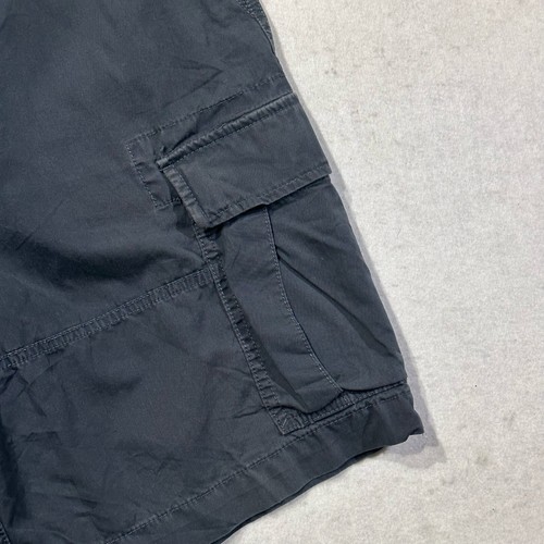 VINTAGE Chaps Ralph Lauren Shorts Mens 38 Black Cargo Pockets Chino - Picture 3 of 10