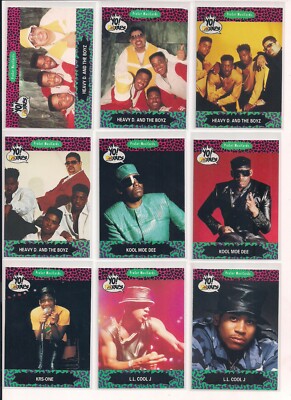 1991 Pro-Set Yo! MTV Raps Music Trading Cards U Pick / Choose From