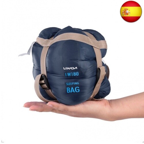 Lixada Saco de Dormir para hombre Ultraligero Compresible Rectangular Compacto