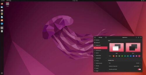 Ubuntu Linux 22.04 LTS Jellyfish 64 Bit 32GB USB 3 Drive Bootable Live Install - Afbeelding 1 van 6