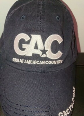 Great American Country GAC Tv Network Vintage Hat Cap Adjustable Retro Rare
