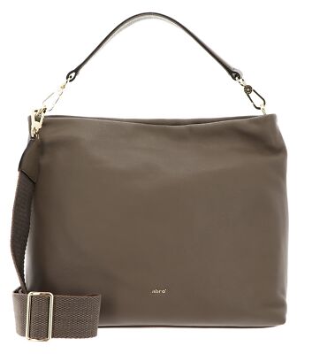 abro Leather Dalia Hobo Bag Kaia Schultertasche Umhängetasche Tasche taupe