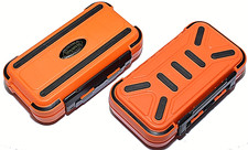 Fishing Tackle Box Lure Waterproof Compartments 2 Layer Hook Storage Case Medium