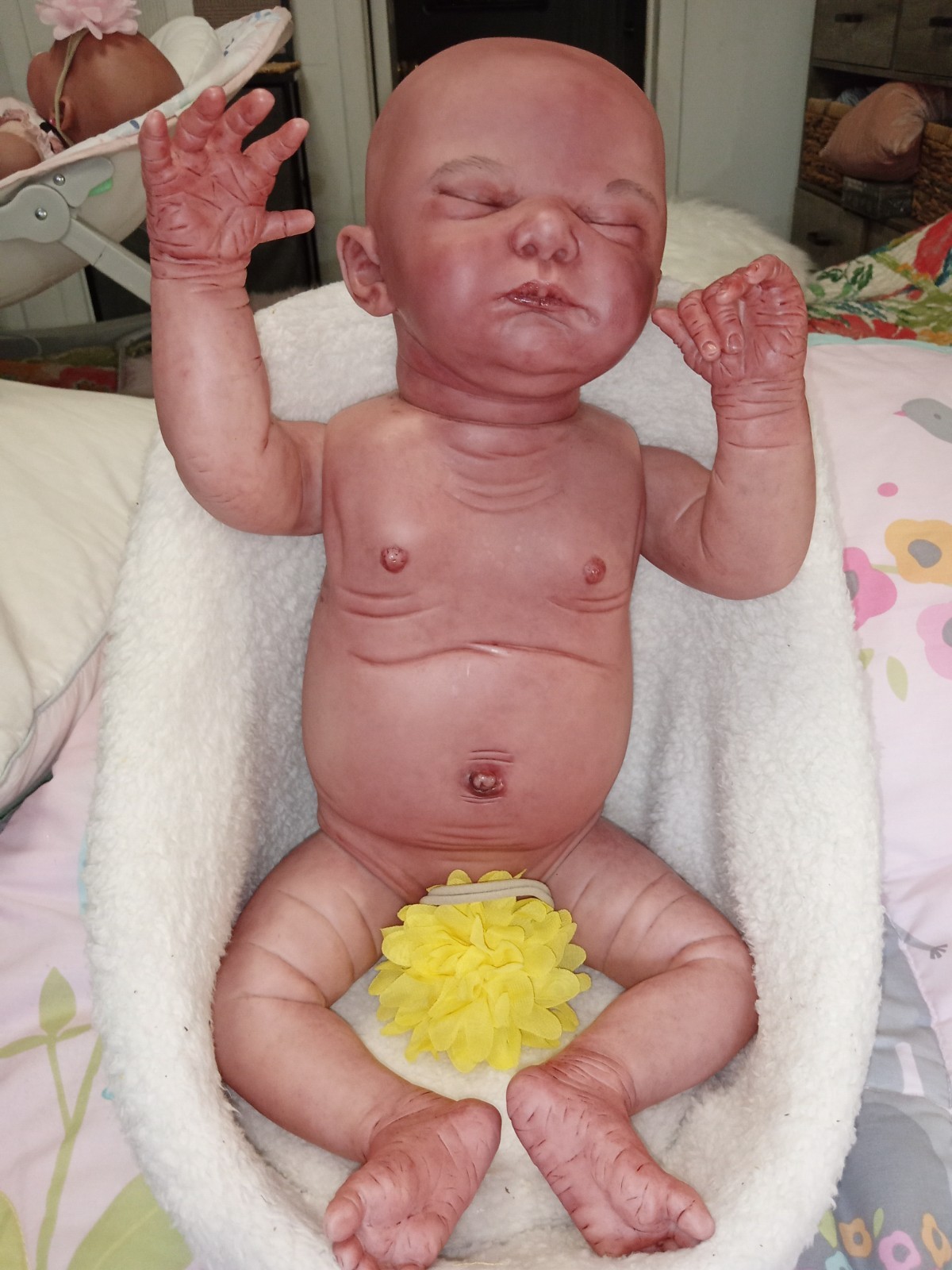 Reborn Doll, hand made and hand painted By Susan of Racine B
