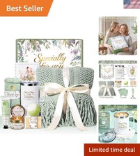Mothers Day Gifts Basket for Mom Wife Grandma, Birthday Gifts for Women Spa C...