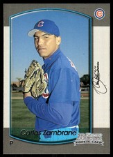 Carlos Zambrano 2000 Bowman #303 Cubs MLB READ FREE SHIPPING AutographDen