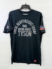 Roots of Fight Mike Tyson 1988 Heavyweight Champ T-Shirt USA Made Men’s M
