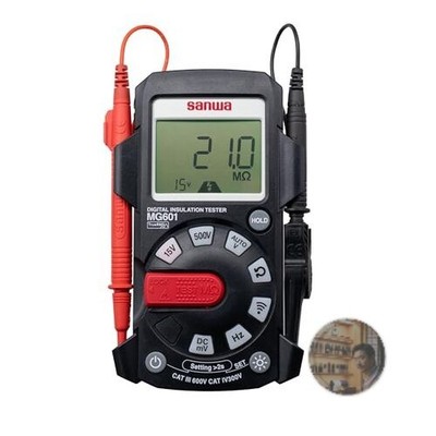 Sanwa MG601-M Digital Insulation Resistance Meter Elevator Maintenance New