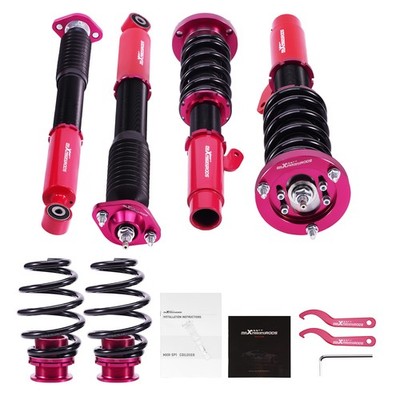 24 Click Damper Adjustable Coilovers Lowering Kit For BMW 3-Series E46 98-06 RWD