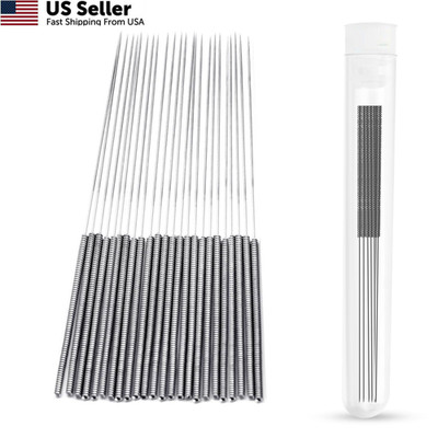 3D Printer Nozzle Cleaning Kit: 20-Pack 0.4mm Stainless Steel