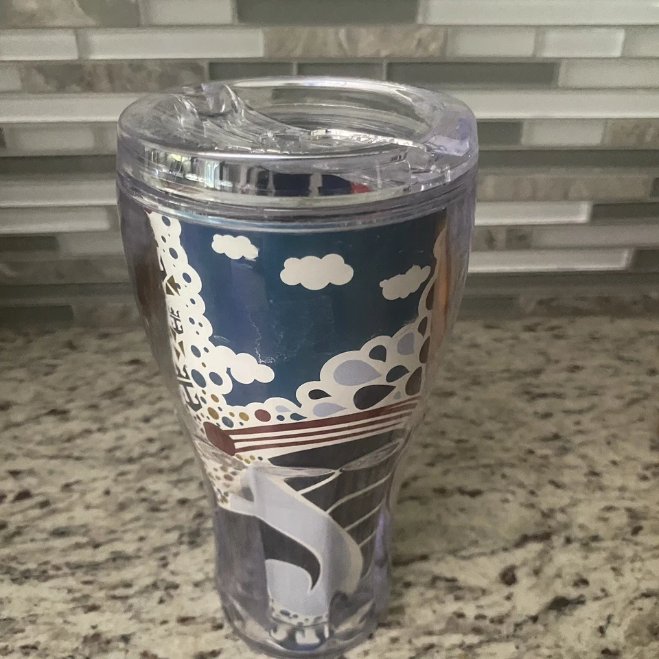 Copo de Coca-Cola Royal Caribbean Cruise tampa copo giratório viagem 16 oz - Imagem 2 de 4