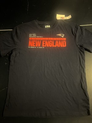 NFL New England Patriots Athletic Blue T-shirt Men s Large