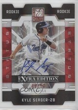 2009 Donruss Elite Extra Edition Status Signatures /50 Kyle Seager #106 Auto r9d