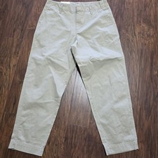 A New Day Straight High-Rise Stretch Chino Pants Women's Size 10 Beige
