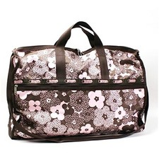 Autentica borsa a tracolla/borsa a tracolla LeSportsac in nylon a 2 vie Boston