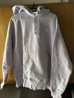 Champion Reverse Weave Hoodie Lavender Gr. L Herren