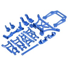 Blue Full Set RC Car Upgrade Parts For Traxxas Slash 2WD/Stampede/Rustler 1/10