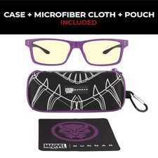 GUNNAR MARVEL WAKANDA FOREVER CRUZ AUTHENTIC SUNGLASSES W/CASE 55-16