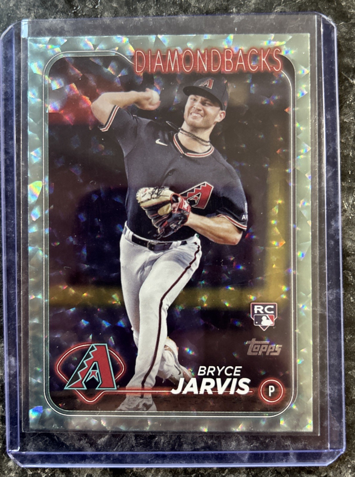 2024 Topps Series 2 - Bryce Jarvis #363 Aqua Foil 085/399 (RC)