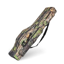 3 Layers Fishing Pole Bag,Portable 3 Layers Oxford 120cm/47.2in Earthy yellow