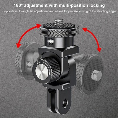 Universal Thread Adapter for Insta360 X5 Multi Angle Locking Quick Release Mount