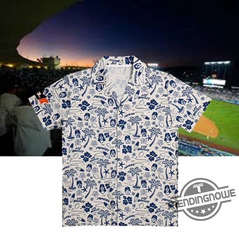 Dodgers Hawaiian Shirt Night 2025