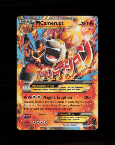 Pokemon XY Promo M Camerupt EX XY198 Holo NM