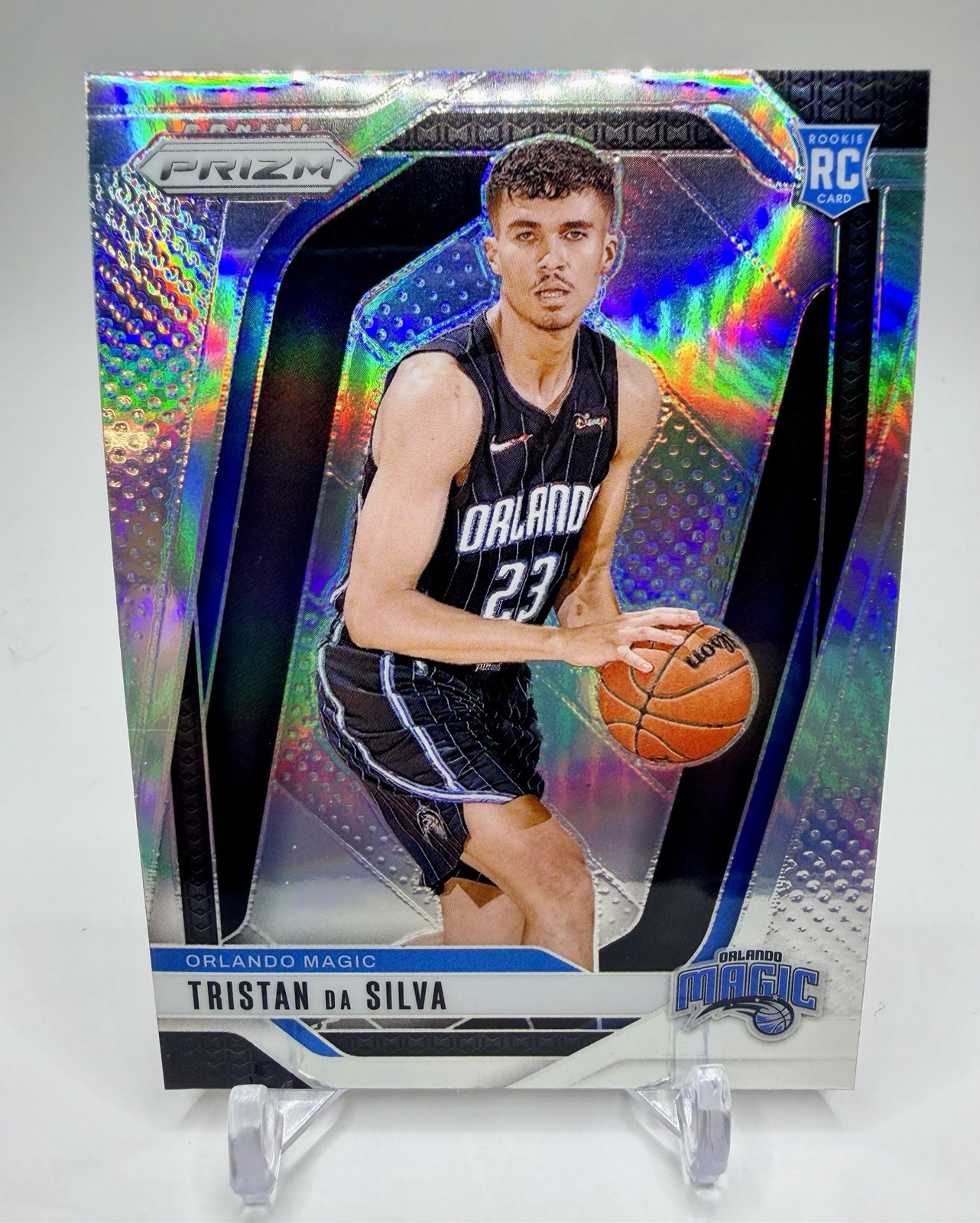 Tristan da Silva 2024-25 Panini Prizm #256 RC Orlando Magic Rookie