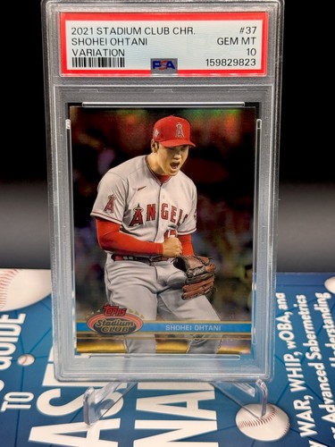 2021 Topps Stadium Club Chrome Shohei Ohtani 1991 Stadium Club Design Variation