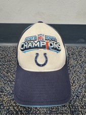 REEBOK Indianapolis Colts 2007 NFL SUPER BOWL XLI Champions Cap Hat Adjustable