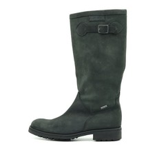 Aigle Damen Gore-Tex Stiefel Schwarz Leder Mittel Rutschfest Outdoor EU 38
