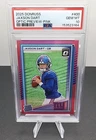 2025 Panini Donruss Rated Rookie Jaxson Dart #400 Optic Pink Prizm PSA 10