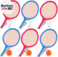 Badminton Racket Set for Kids, Toddlers with Paddles, Ball and Birdie - Junior K