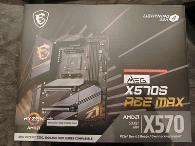 MSI MEG X570S Ace MAX AM4 ATX Mainboard, High End, passiv Kühlung