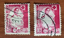 South Africa 1941 WW2. Nurse, ambulance. English/Afrikaans. U/H Scott 82a,b