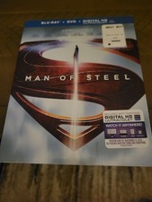 Man of Steel Blu-ray DVD UltraViolet Combo Pack DVDs