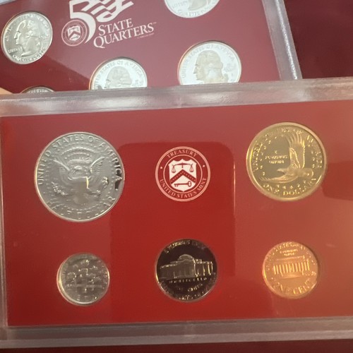 2000 U.S. Mint Silver Proof Set Vault-Stored OGP + COA Sacagawea Debut - Picture 6 of 7