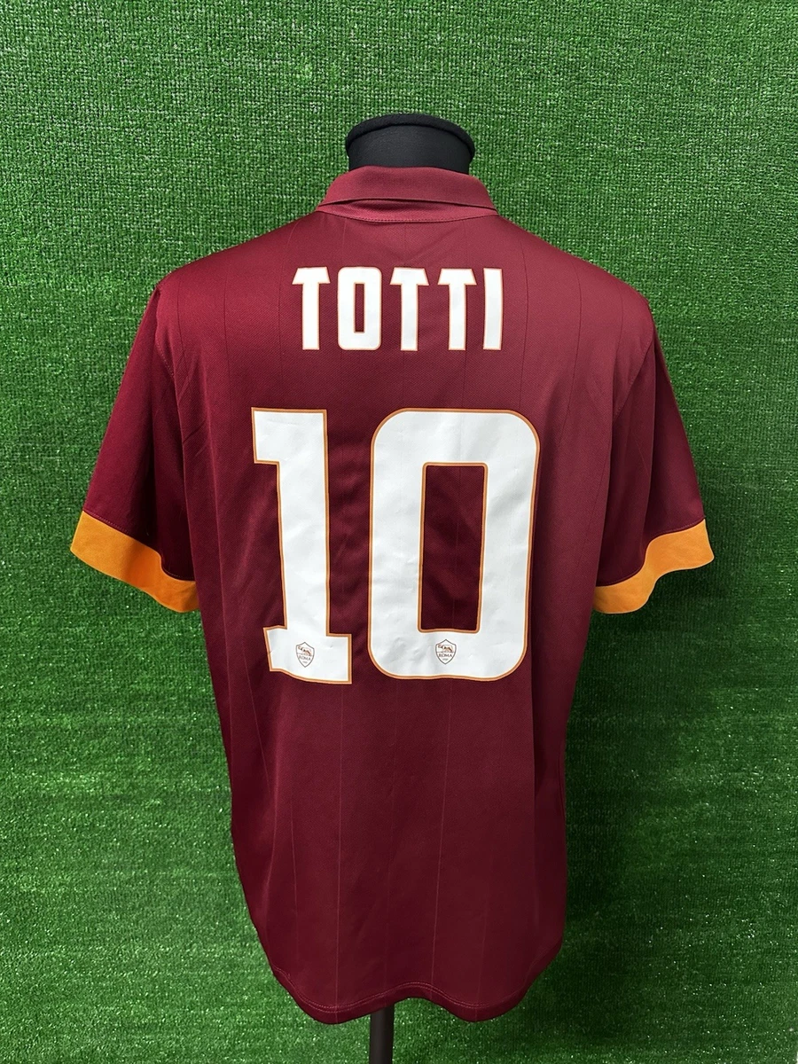 Maillot AS Roma Totti - Signé Authentique - Non Porté - Collection