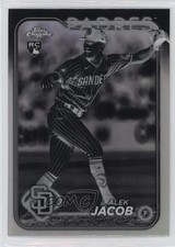 2024 Topps Chrome Update Negative Refractor Alek Jacob #USC129 14md