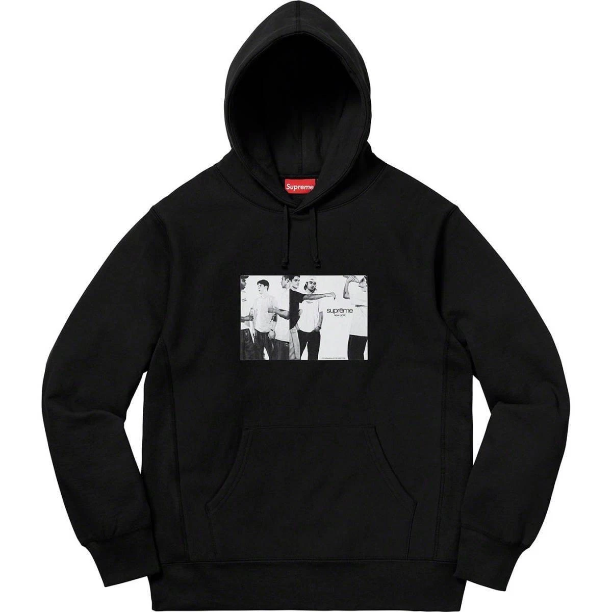 Sweat à capuche neuf jamais ouvert avec note SUPREME Classic Ad BLAC